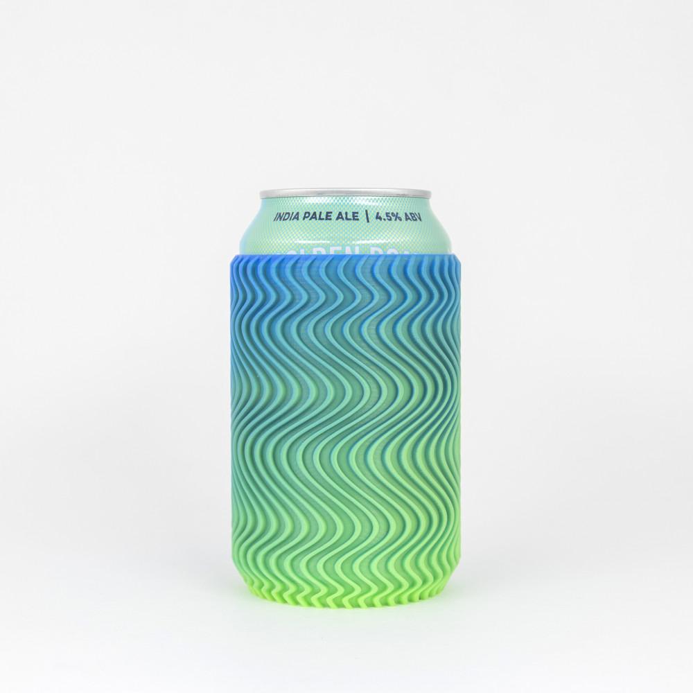 Wavy Can Coozie 3d model