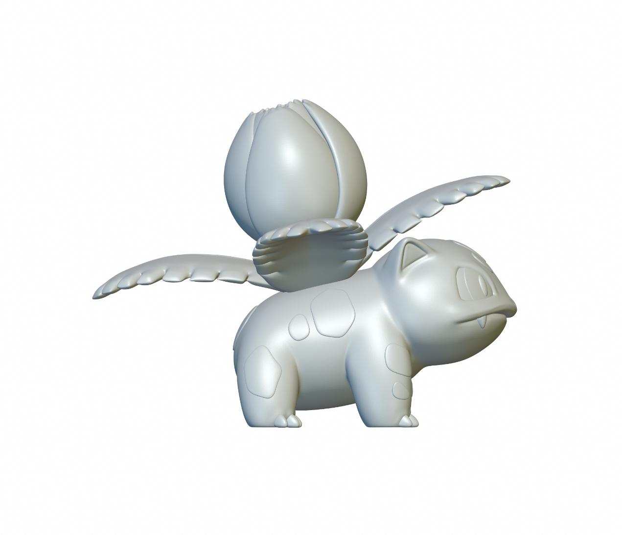 Pokemon Ivysaur #2 - Optimized for 3D Printing 3d model