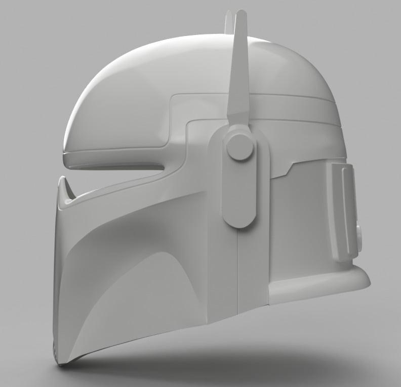 Imperial Super Commando Helmet (Star Wars) 3d model