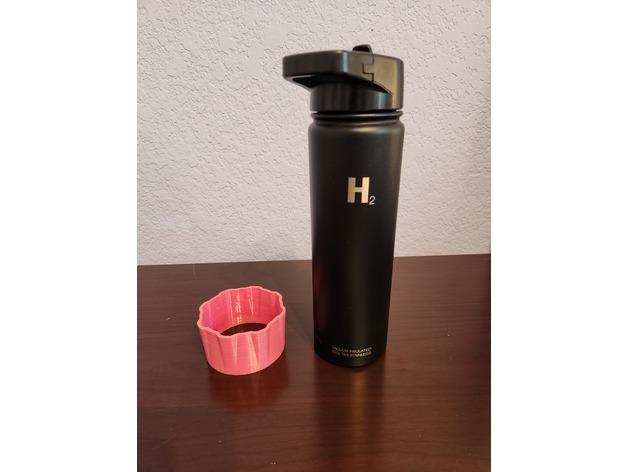Cup Holder Adapter for H2 Hydrology 22 oz Water Bottle in 2015 Hyundai Sonata 3d model