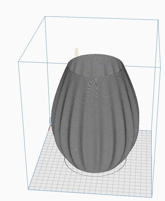 Minimalistic and Modern Vase  - Ultimaker Slicer for Vase - 3d model