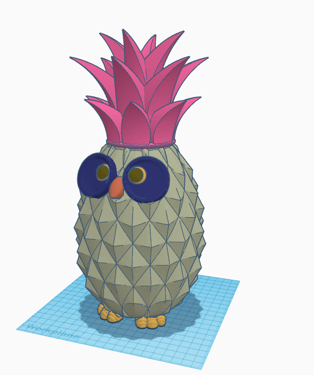 Pineowl Jar 3d model