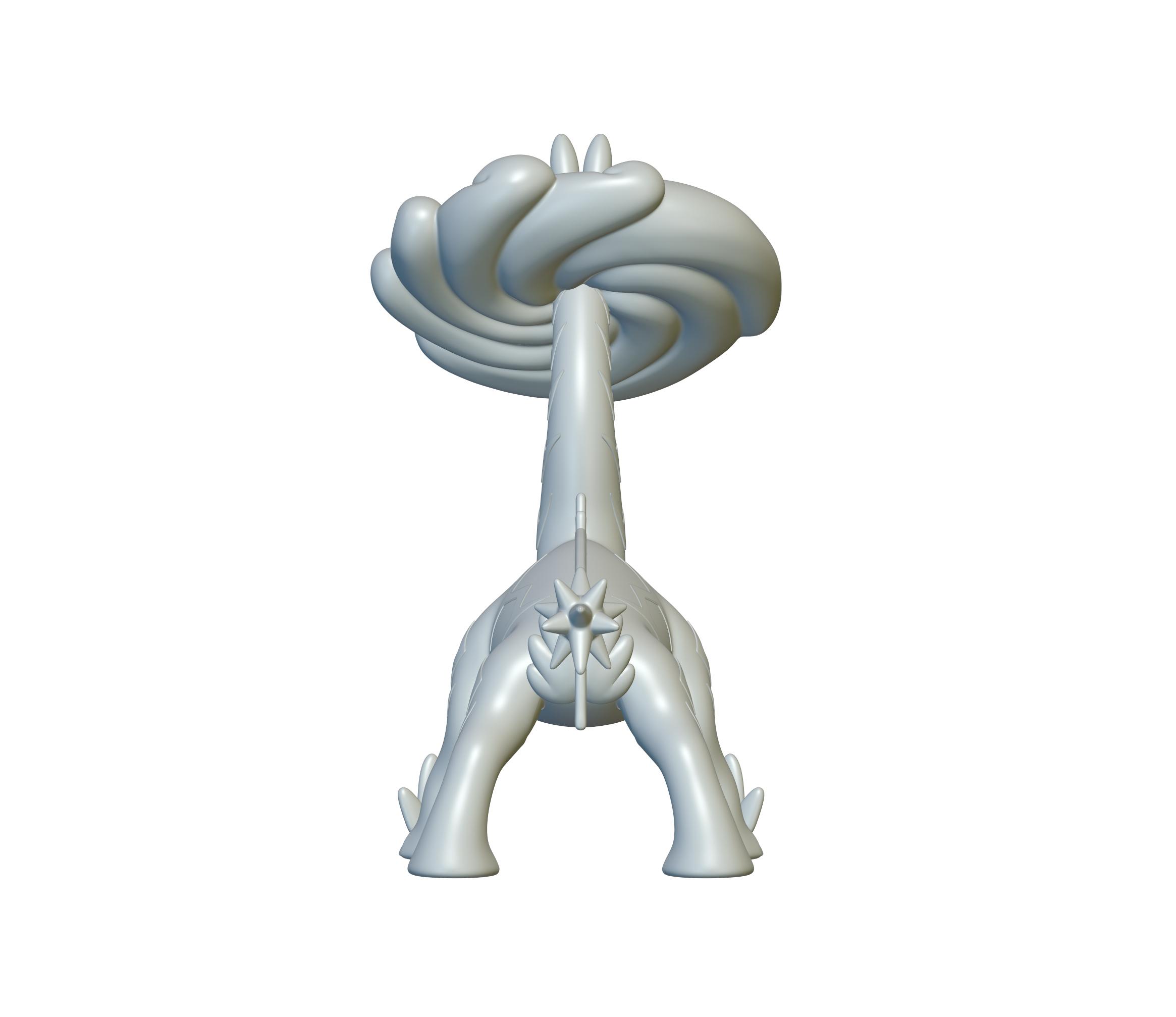 Pokemon Raging Bolt #1021 - Optimized for 3D Printing 3d model