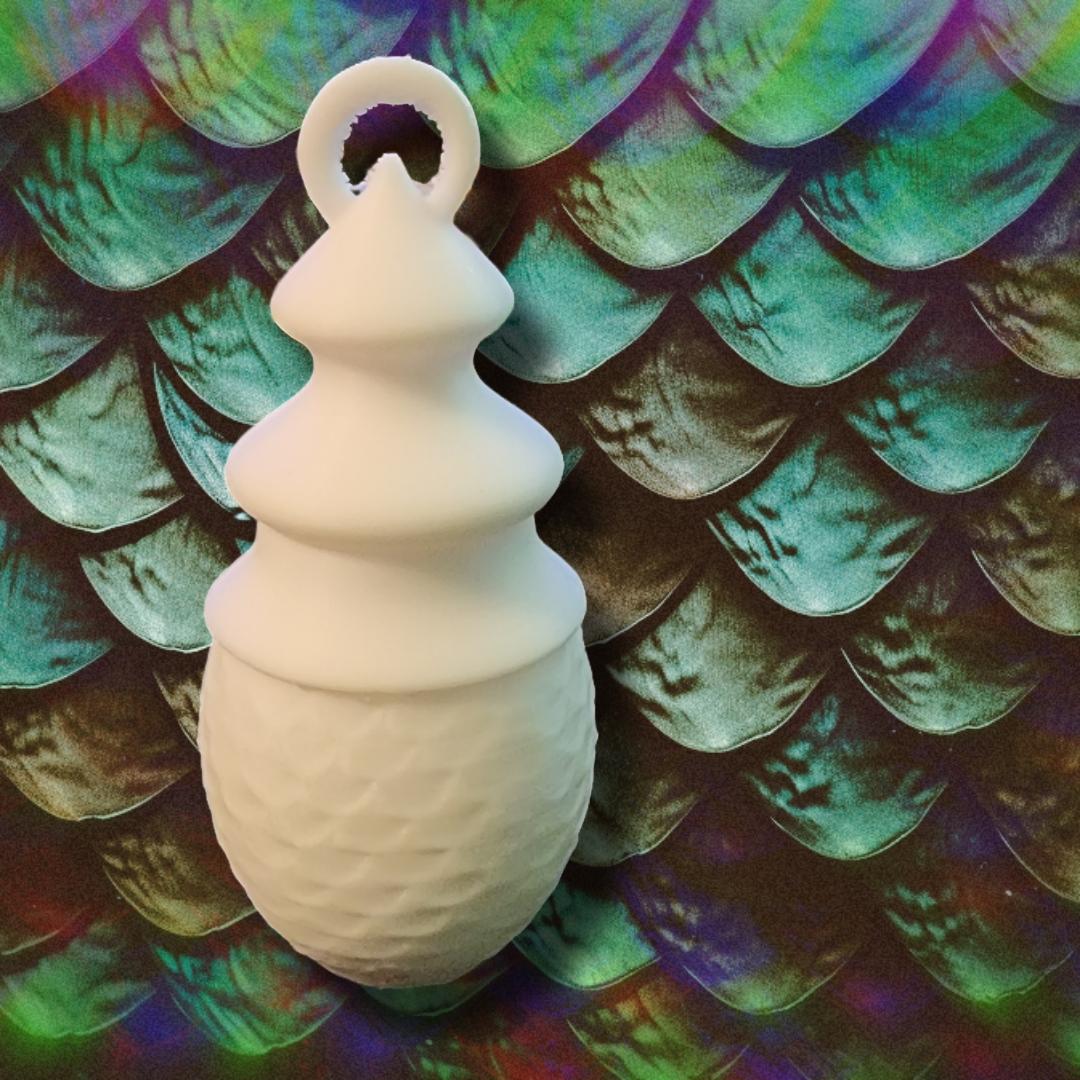 Dragon Egg Ornament 3d model