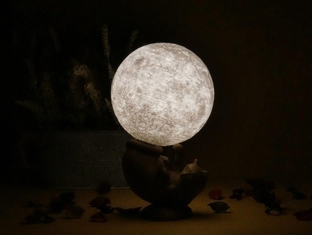 Cat Lamp 3d model