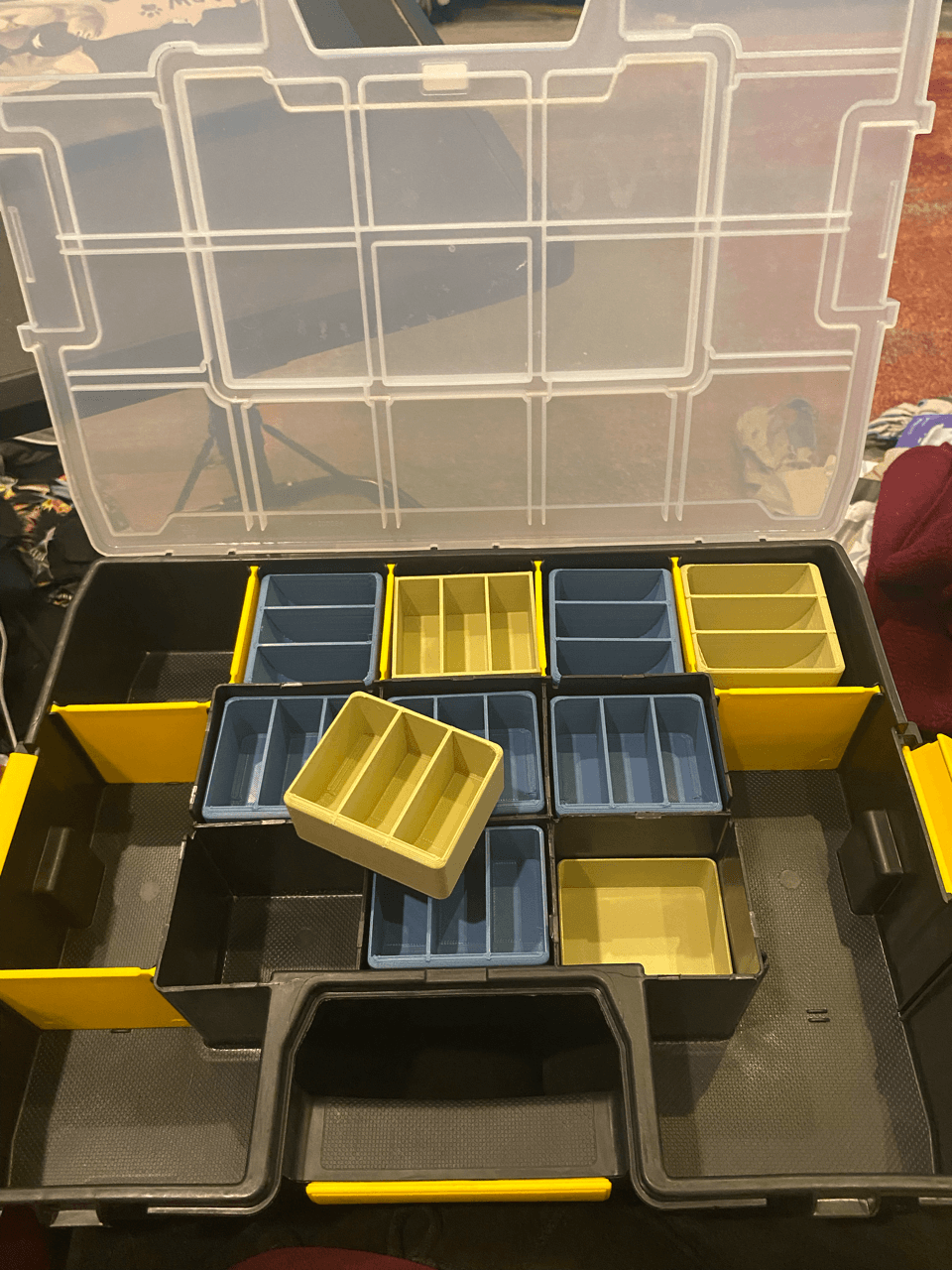 Smaller parts bins for SortMaster STS14027 3d model