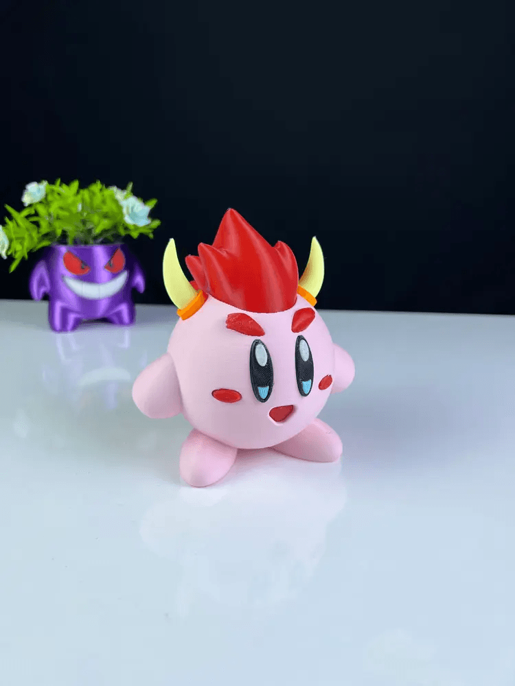Bowser Kirby - Multipart 3d model