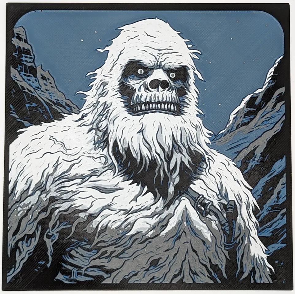 Abominable Snowman  3d model