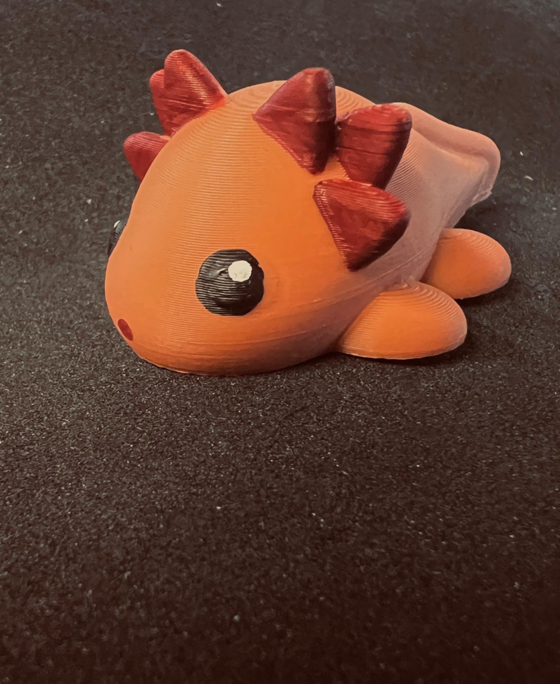 Baby Axolotl - They’re so cute! - 3d model