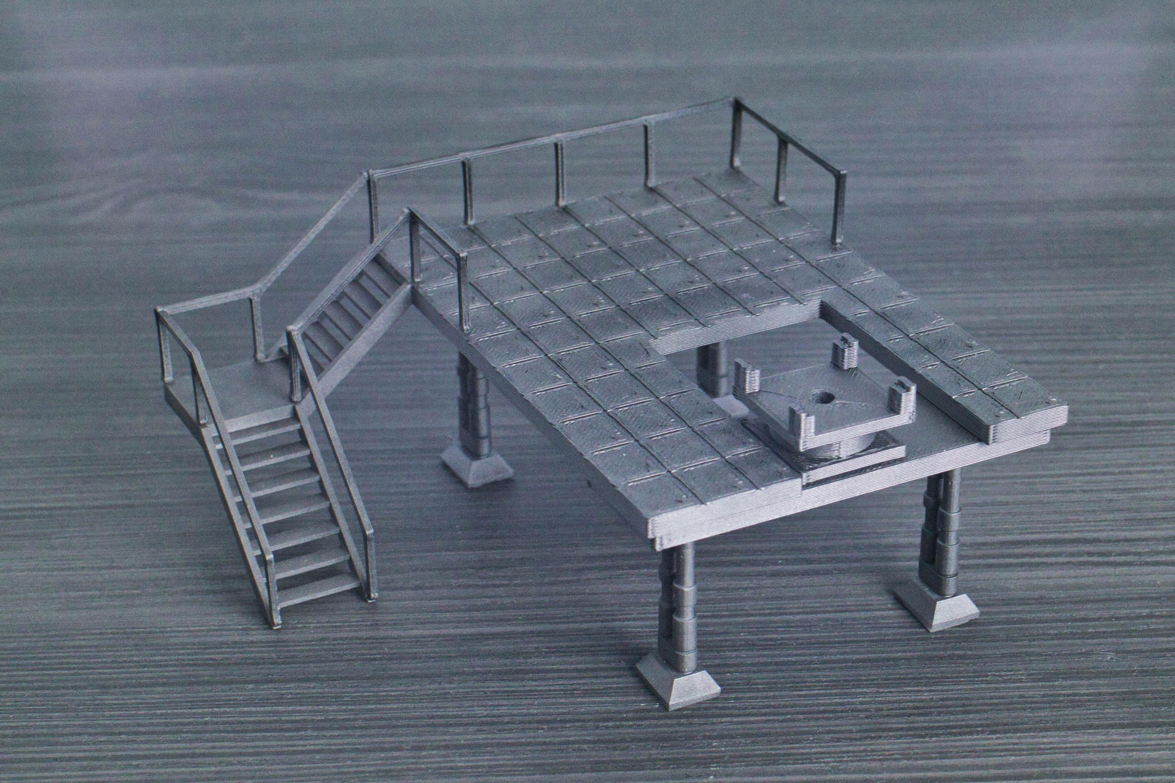 TIE Hangar Stand 3d model