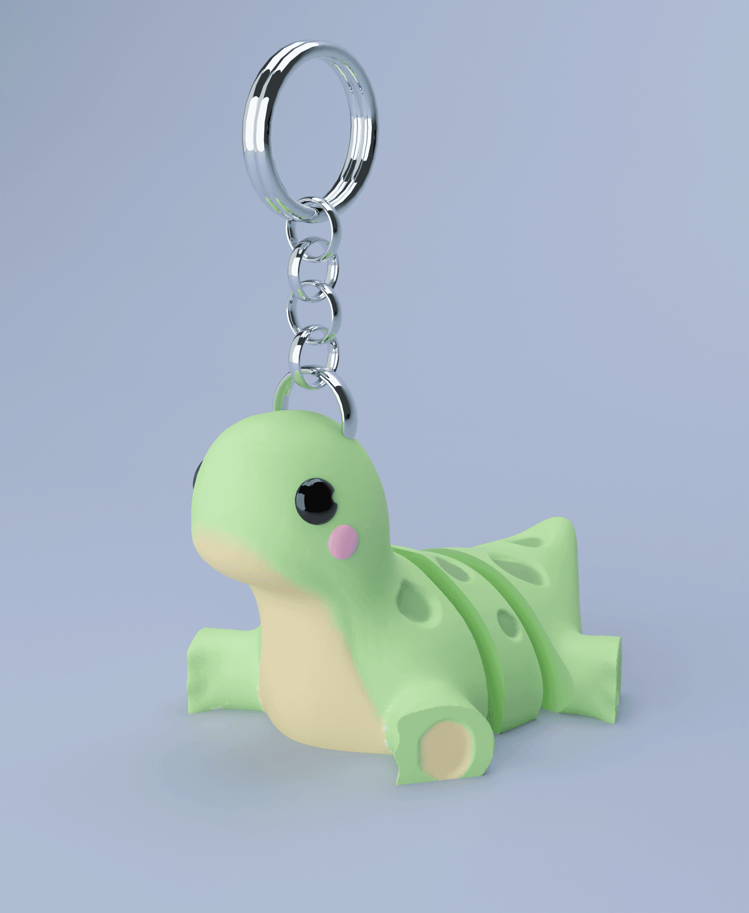 Flexi Dino Apatosaurus Keychain (Limited Time Free) 3d model