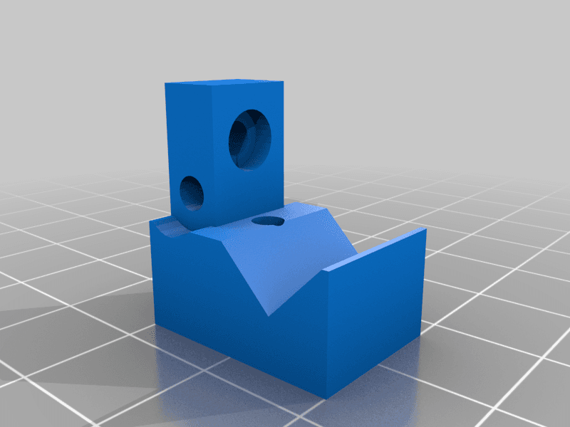 Tiny Super Clamp for Mini Spotlight 3d model