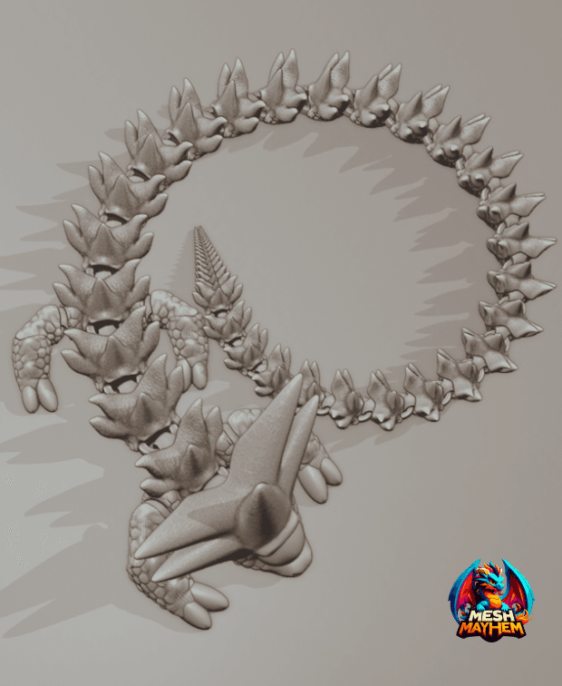 Articulated Dragon OneEye  3d model