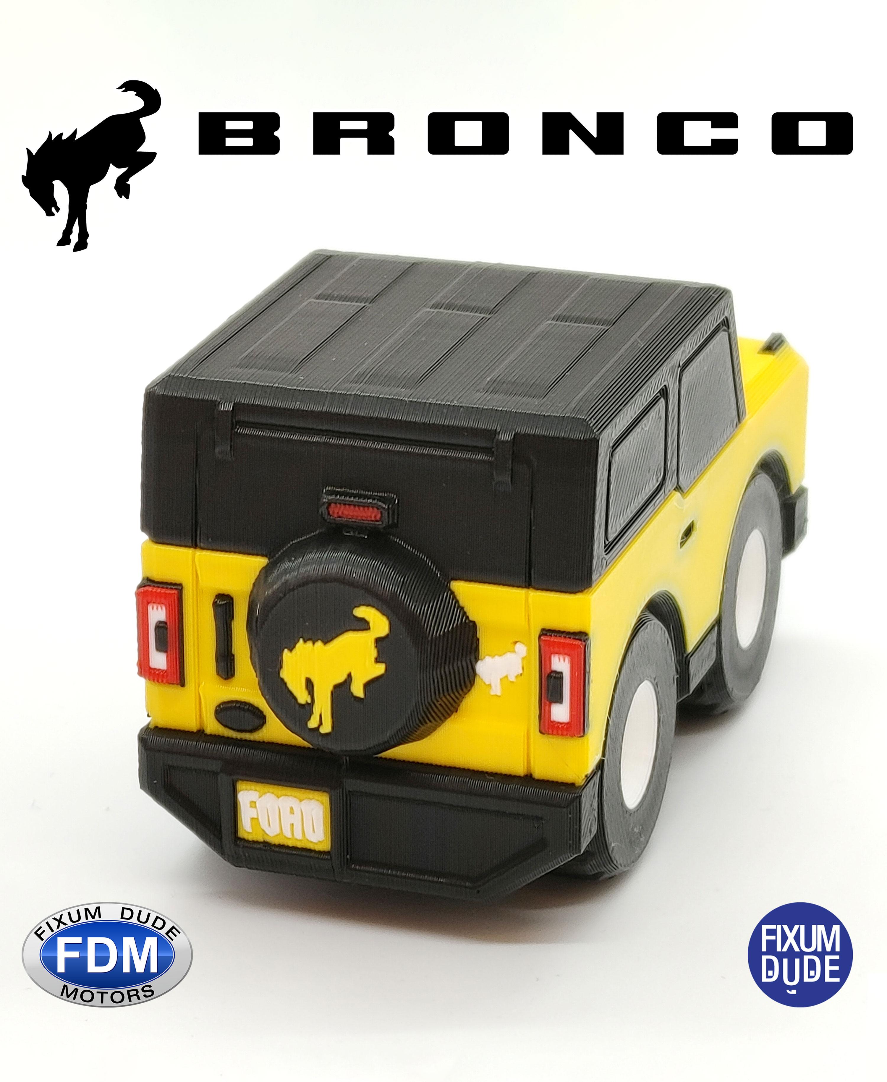 Fixum Dude Motors PIP Ford Bronco 3d model