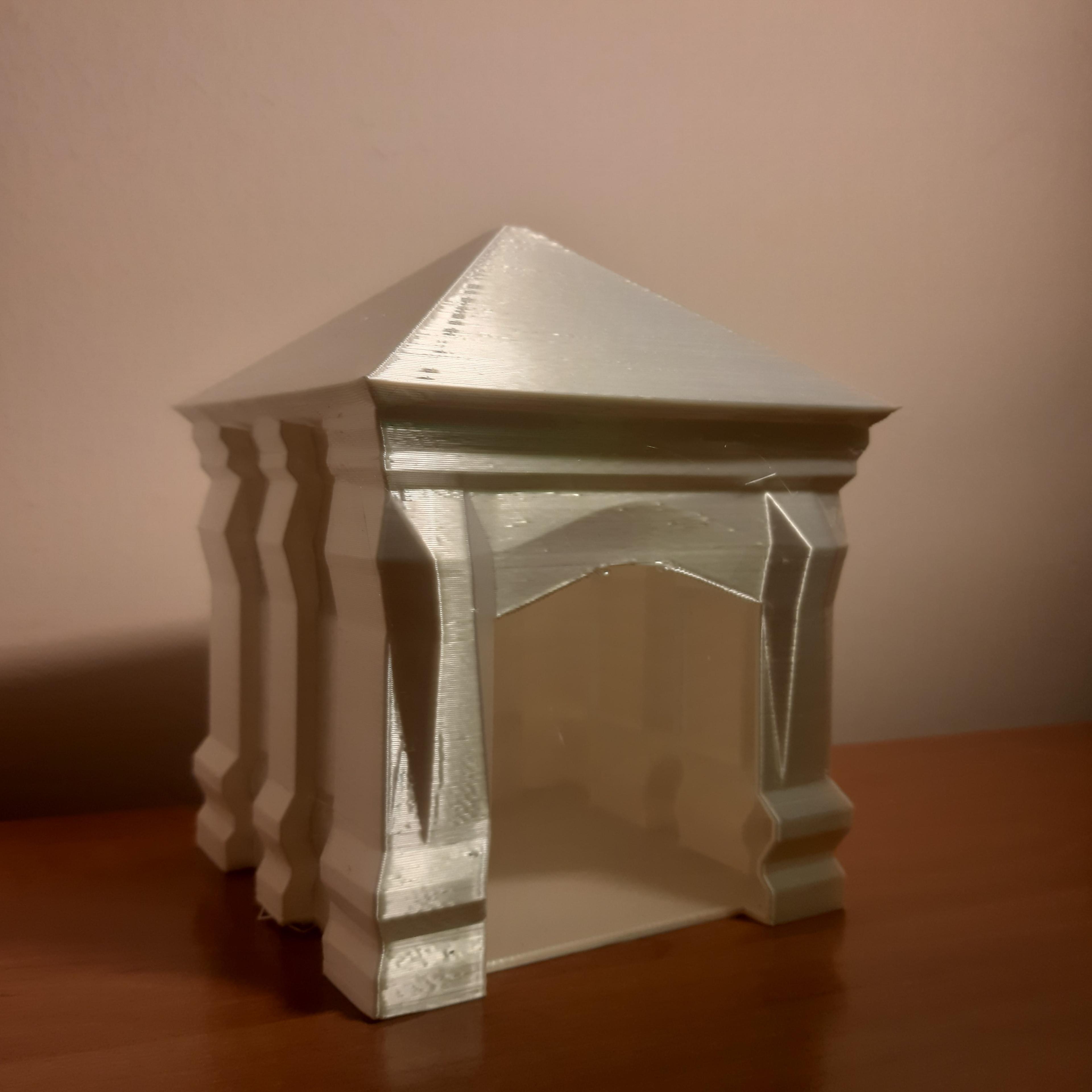 Roman House Decoration 3d model