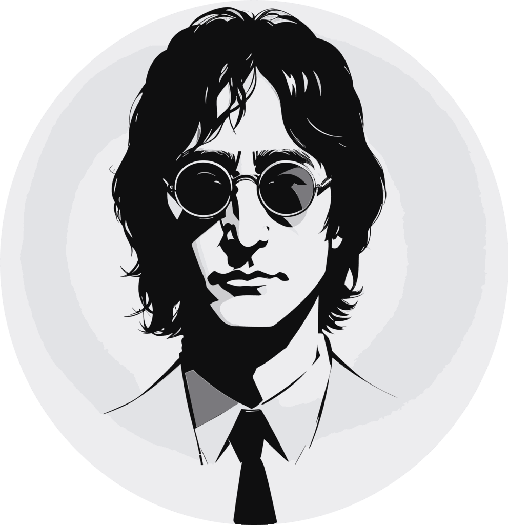 John Lennon Coaster 3d model