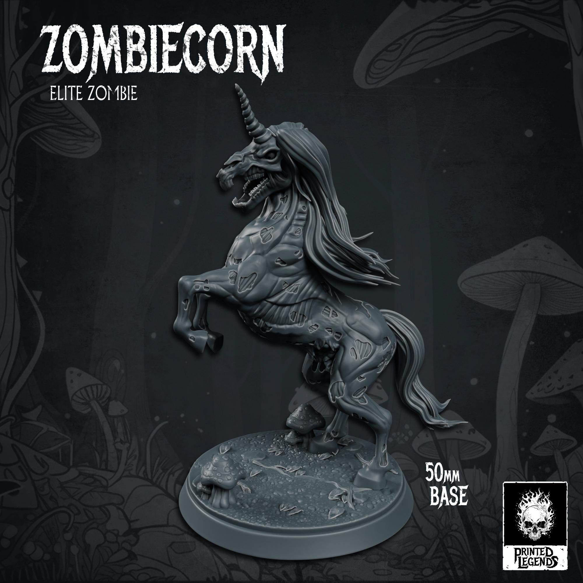 Zombiecorn 03 (50mm Base) 3d model