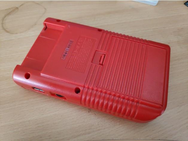 Nintendo GameBoy battery cover repair part 3d model