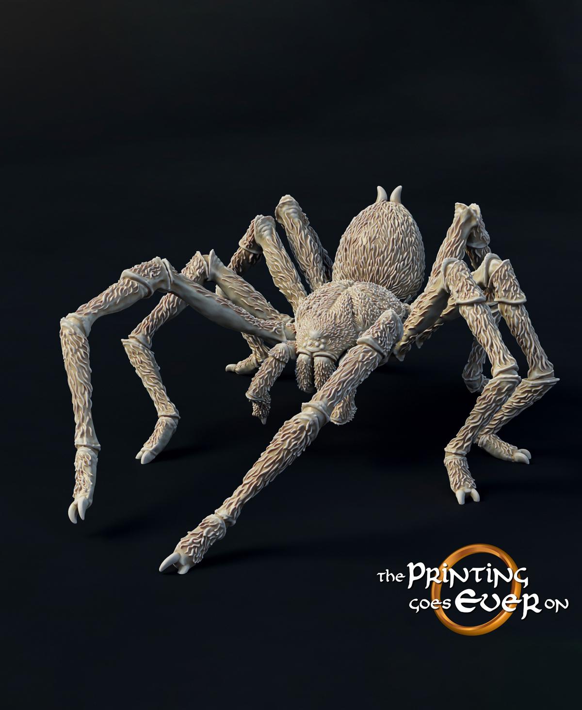 Giant Spiders Set 3d model