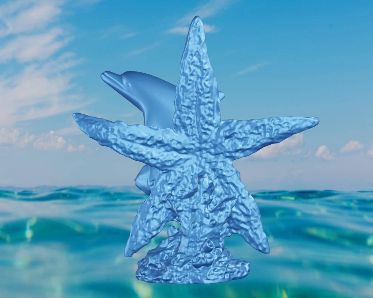 Dolphin Starfish 3d model