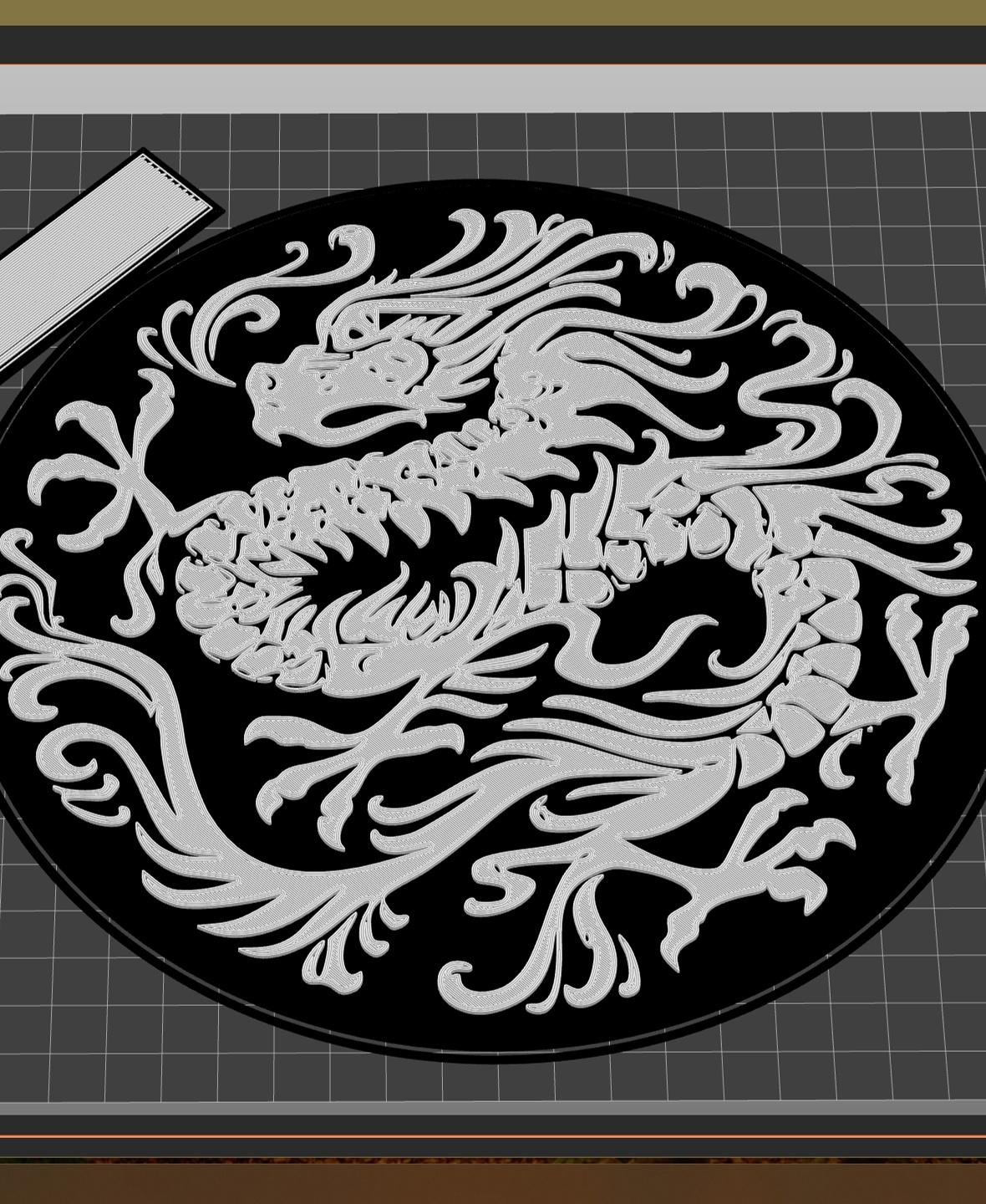 Chinese Dragon 1 3d model