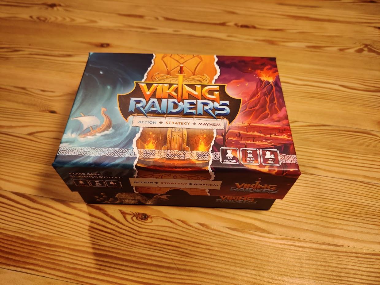 Viking Raiders insert to sleeved cards 3d model