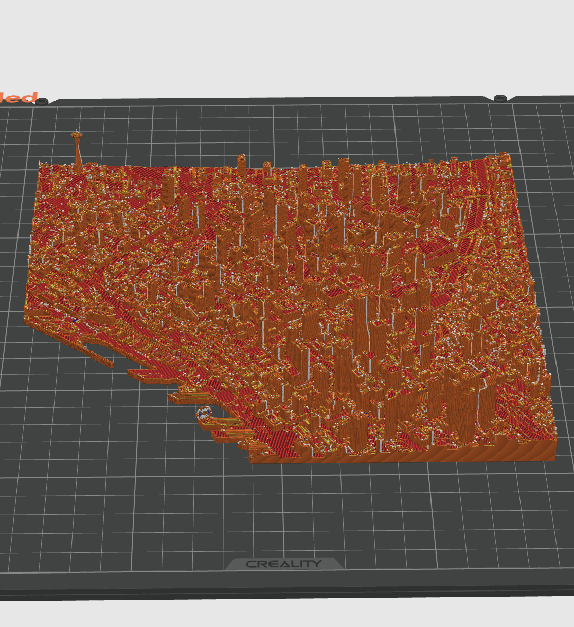 Seattle, WA_Solid.stl 3d model