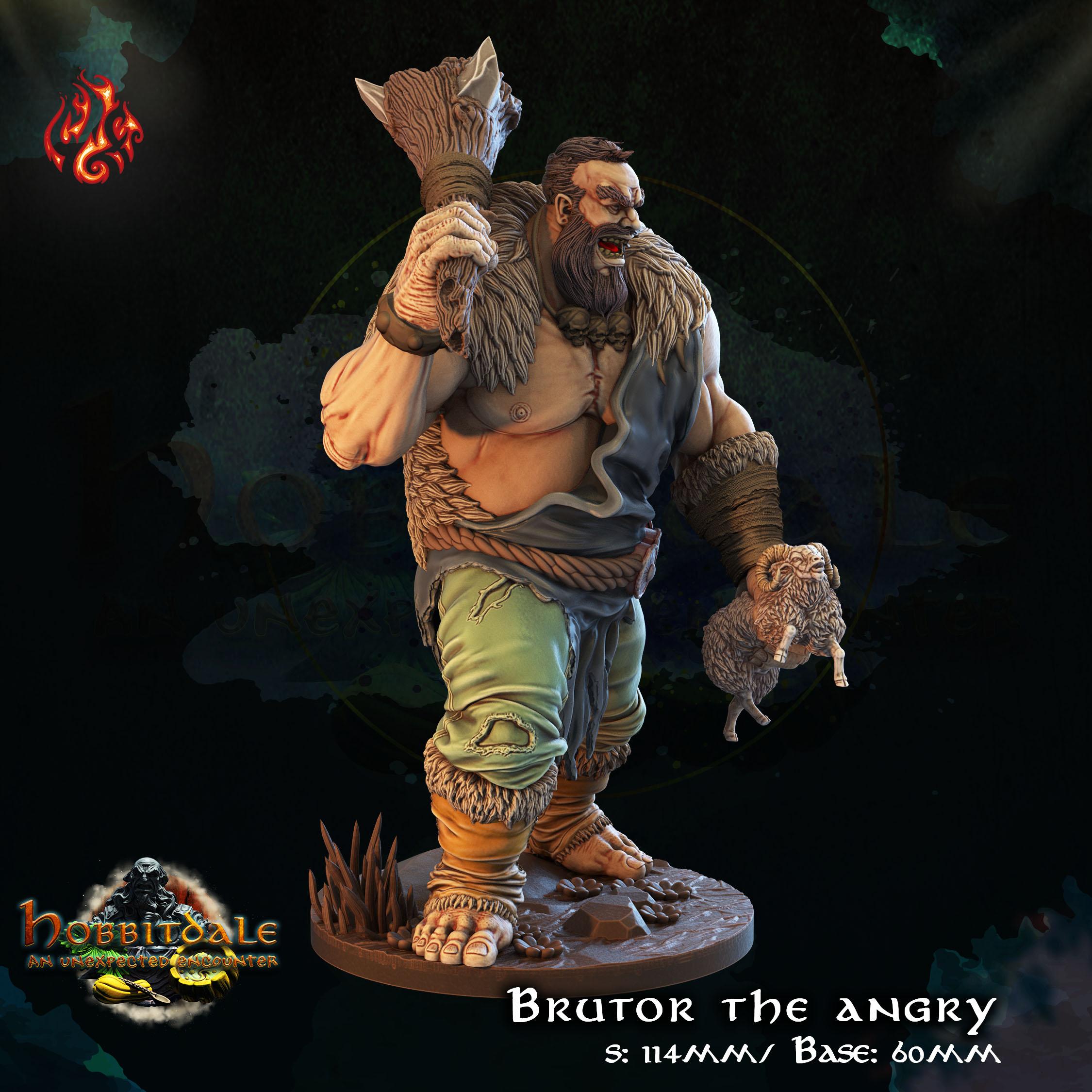 Brutor the Angry 3d model