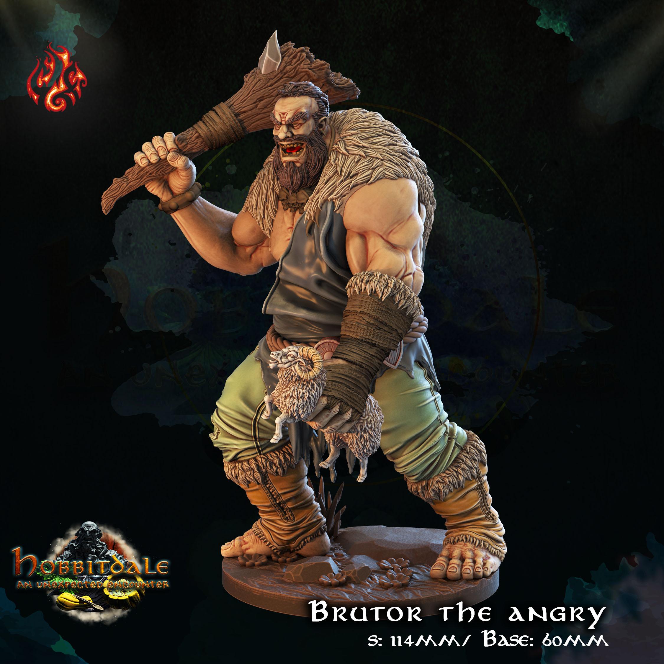 Brutor the Angry 3d model