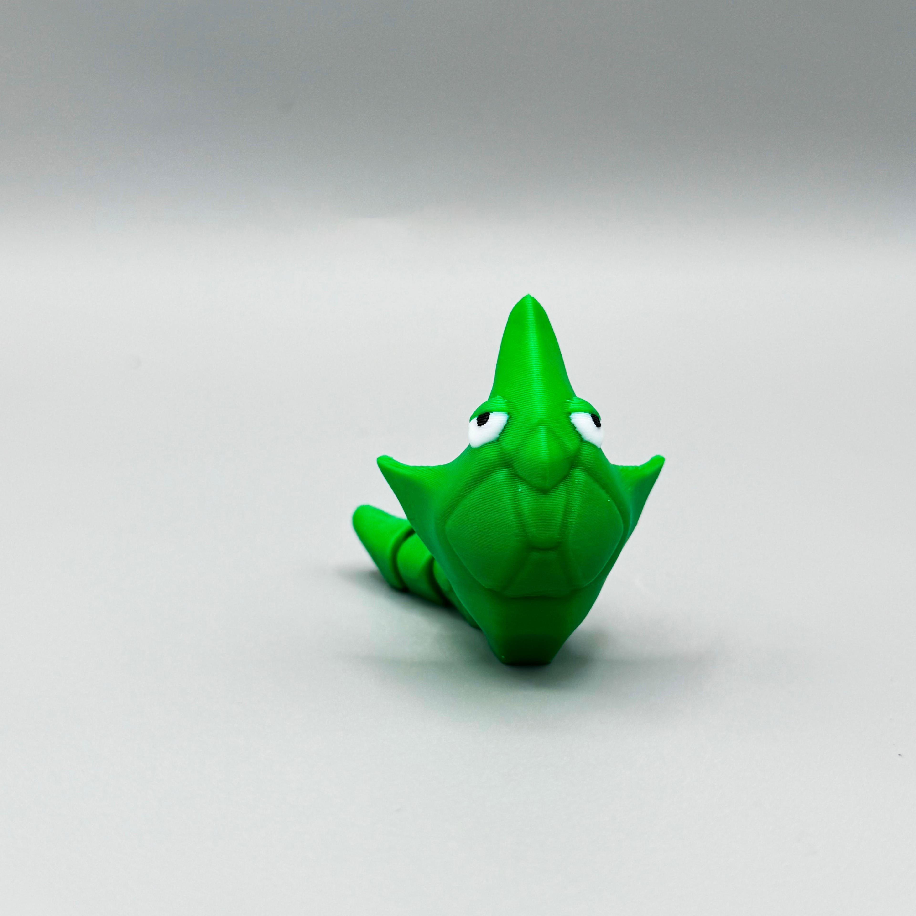 Metapod Flexi Articulating Pokemon 3d model