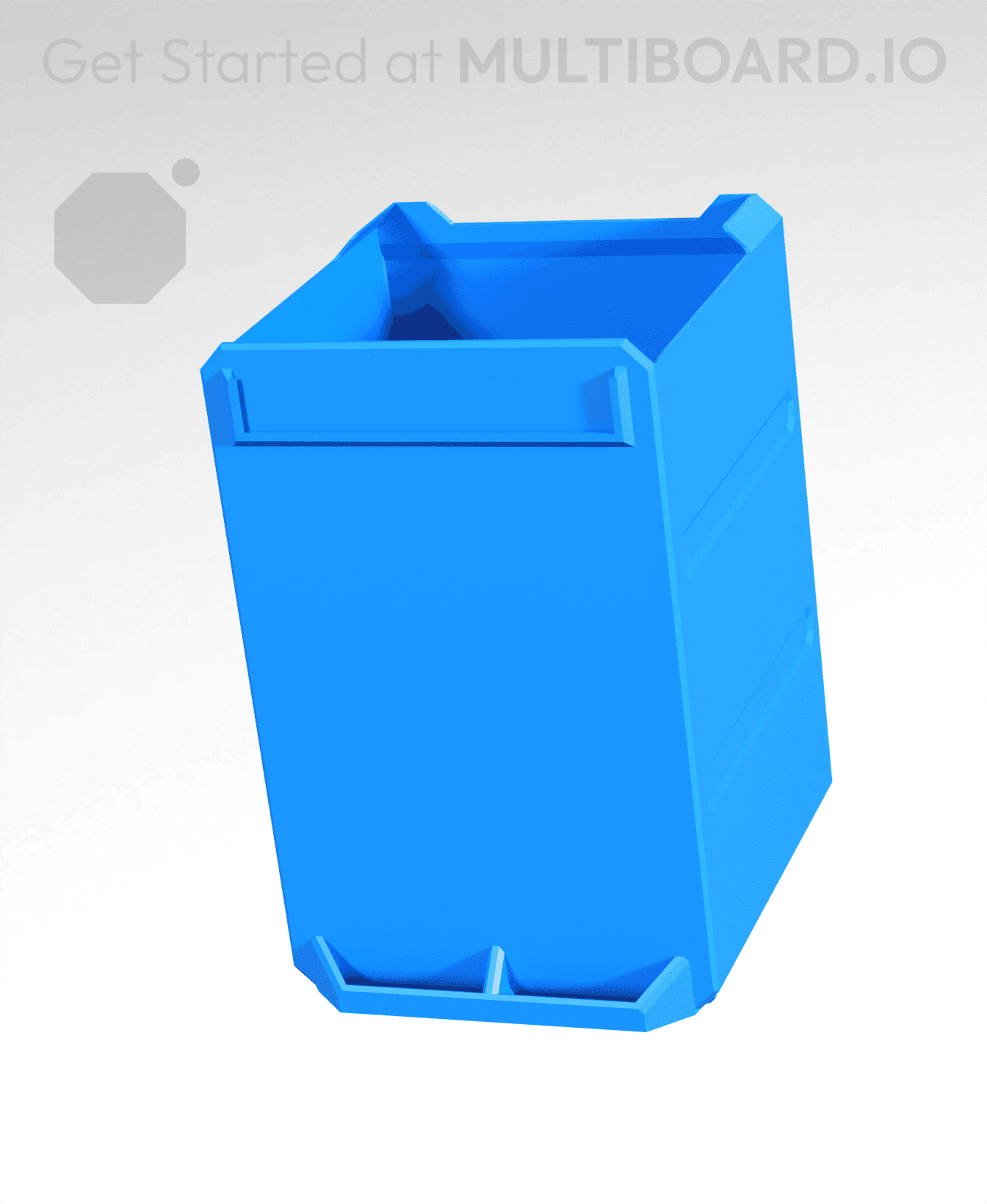 2x3x2-Deep - Multibin Simple Drawer 3d model