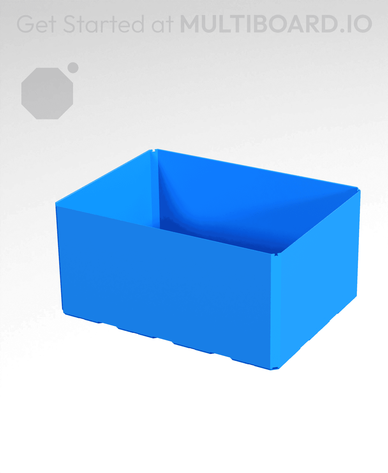 4x3x2 - Bin - Multibin Insert 3d model