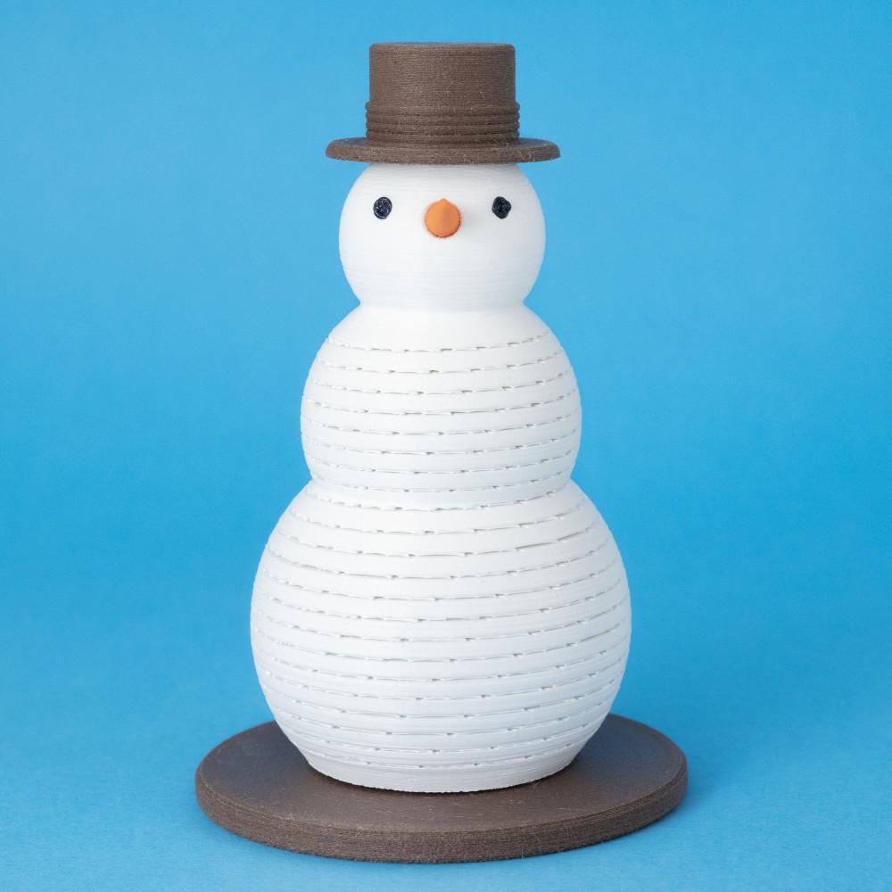 Snowman Springo 3d model