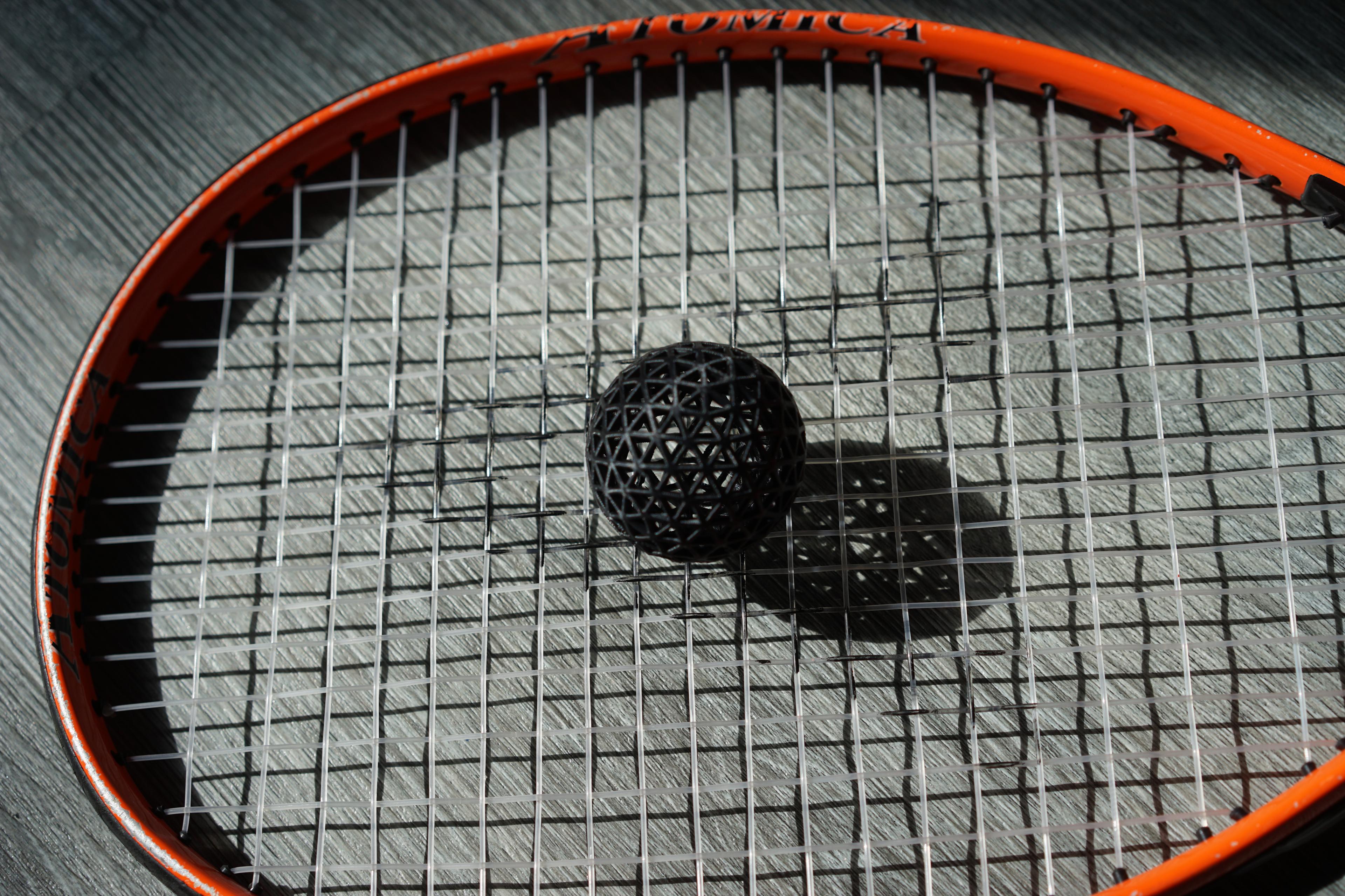 The Bounciest Airless Tennis Ball 3d model