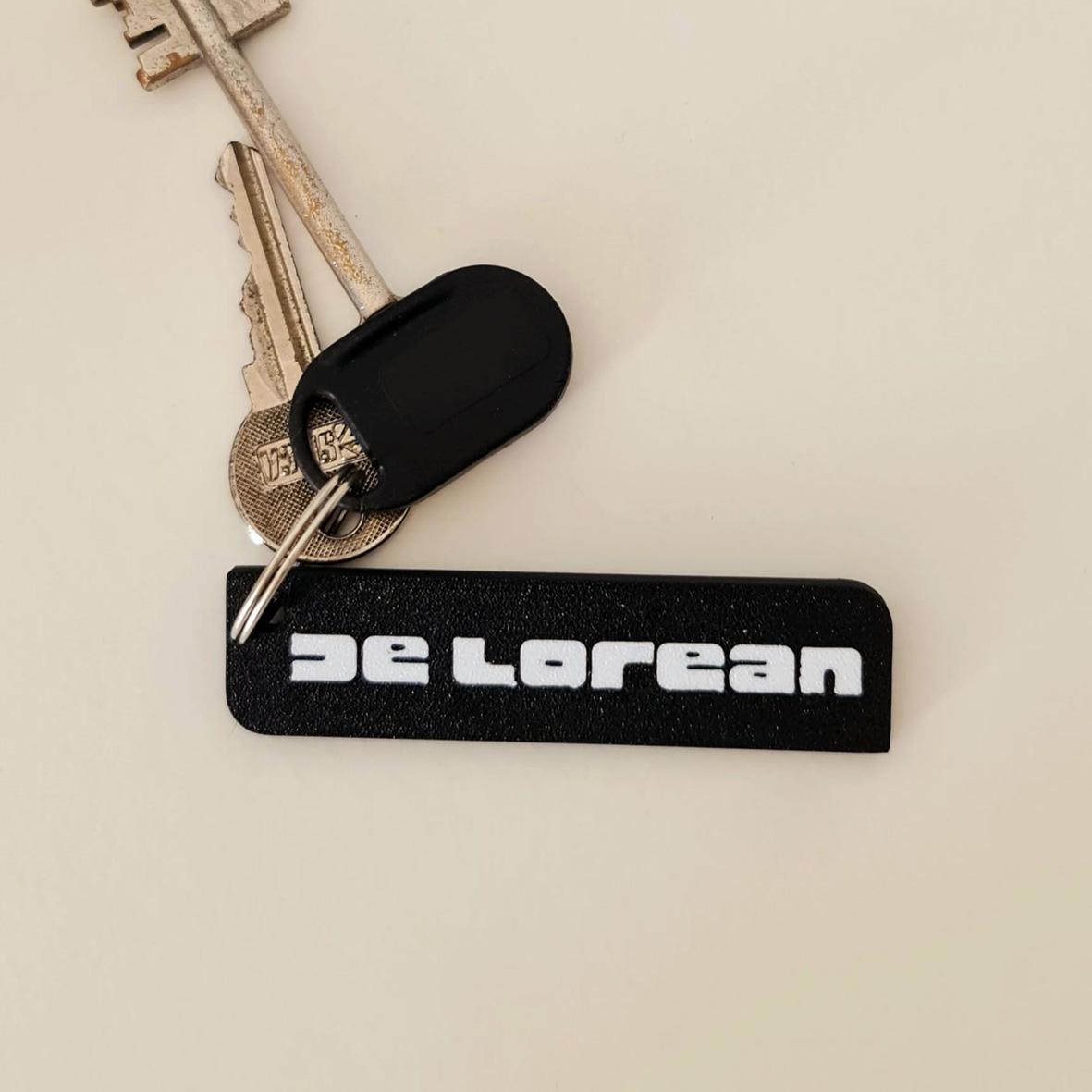 Keychain: DeLorean I 3d model