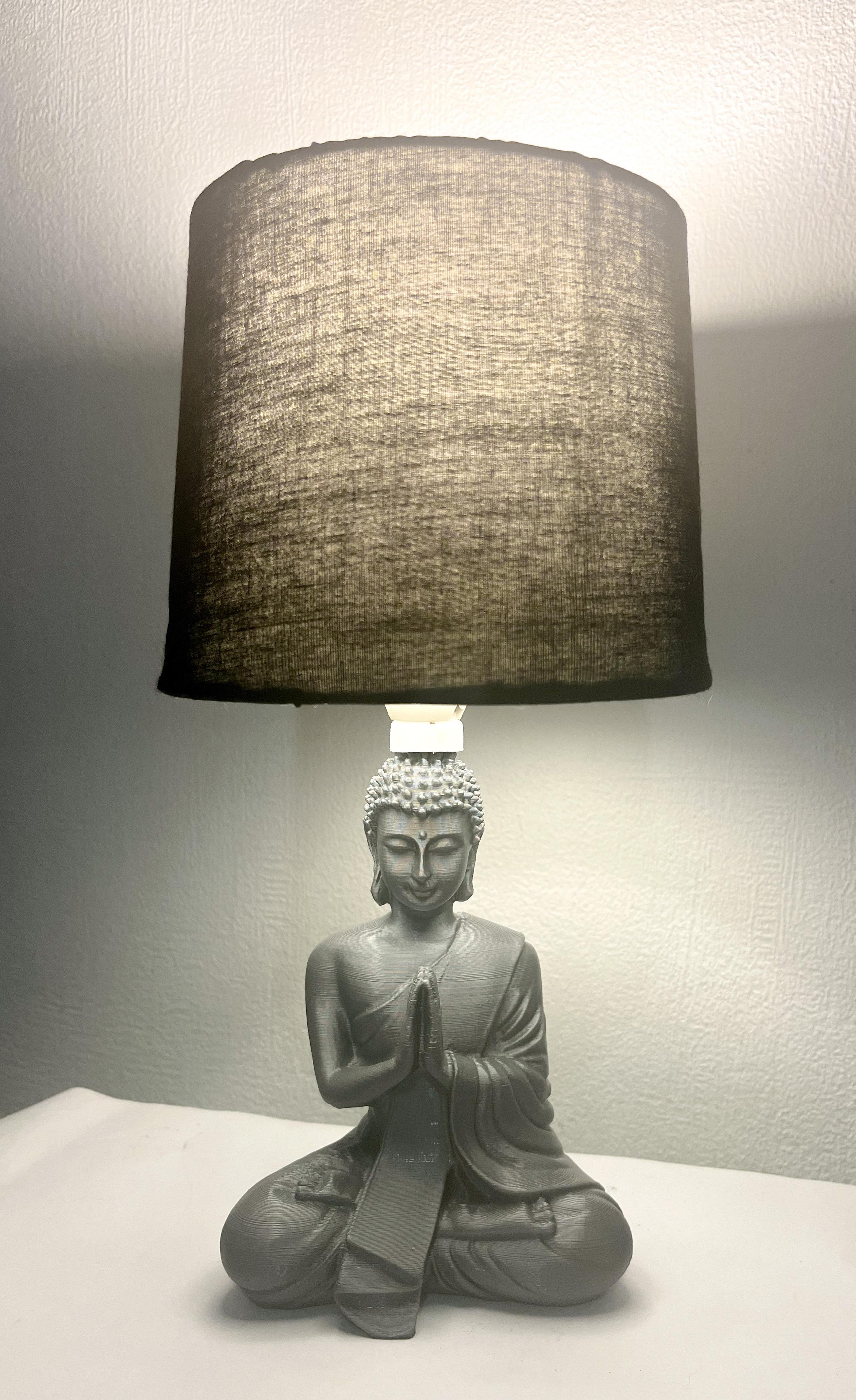 Buddha lamp E14 3d model