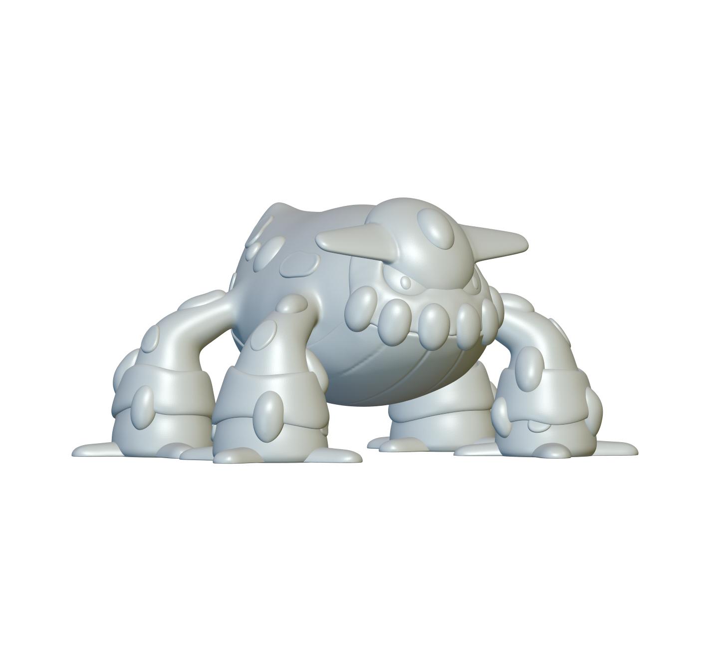 Pokemon Heatran #485 - Optimized for 3D Printing 3d model