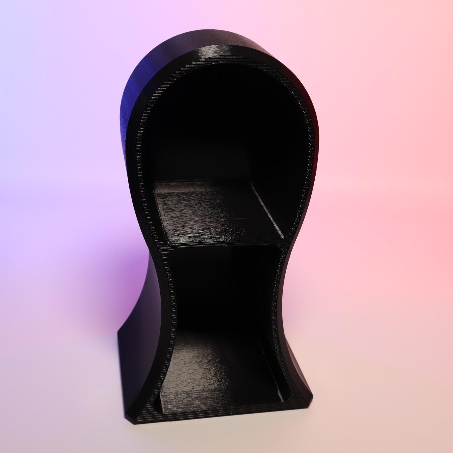 Headphone Stand, with Storage 3d model