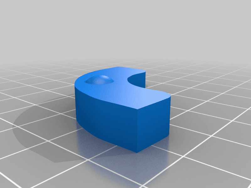 Big Blue Party X Speaker Foot 3d model