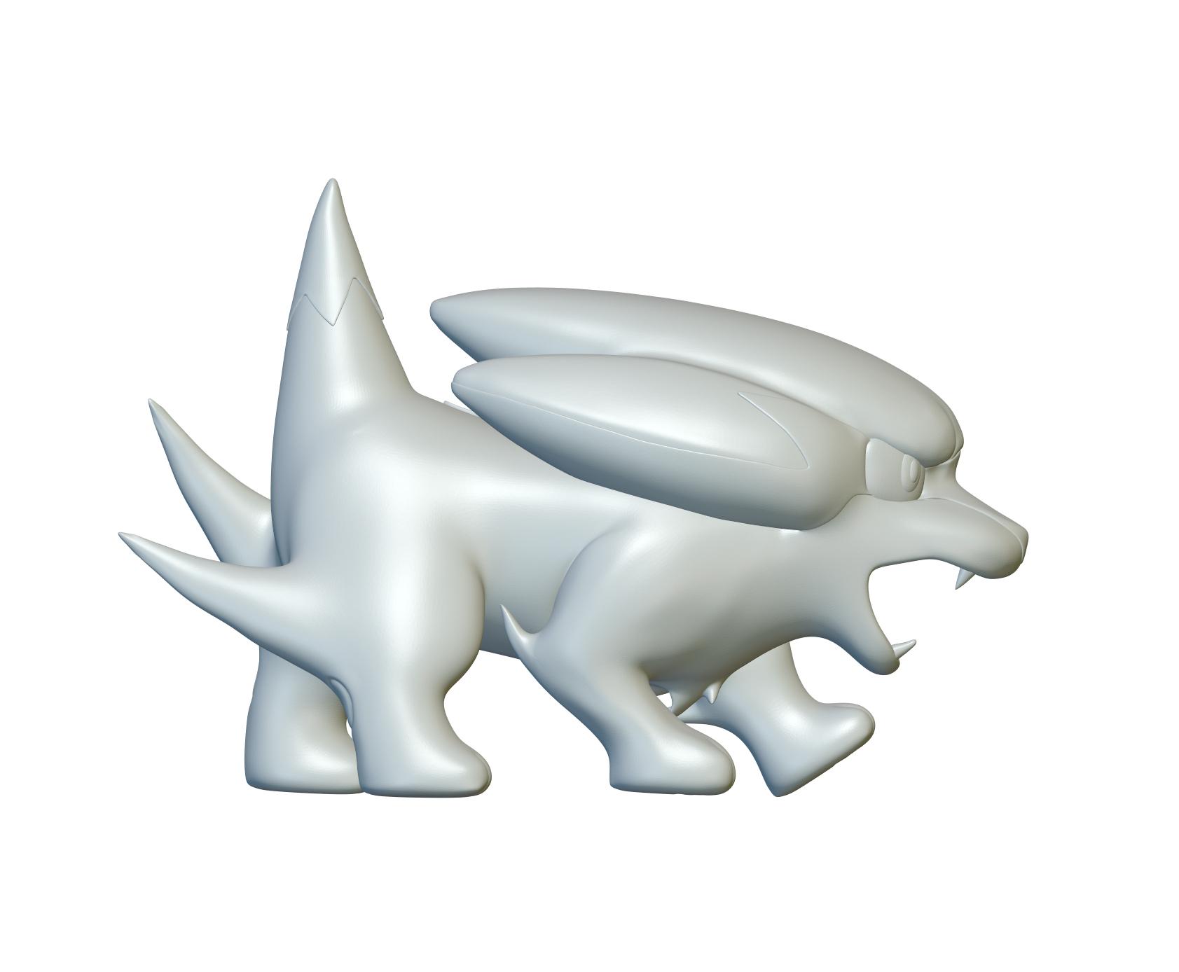 Pokemon Electrike #309 - Optimized for 3D Printing 3d model