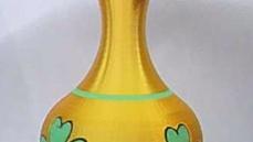 Clover Vase v2.stl 3d model