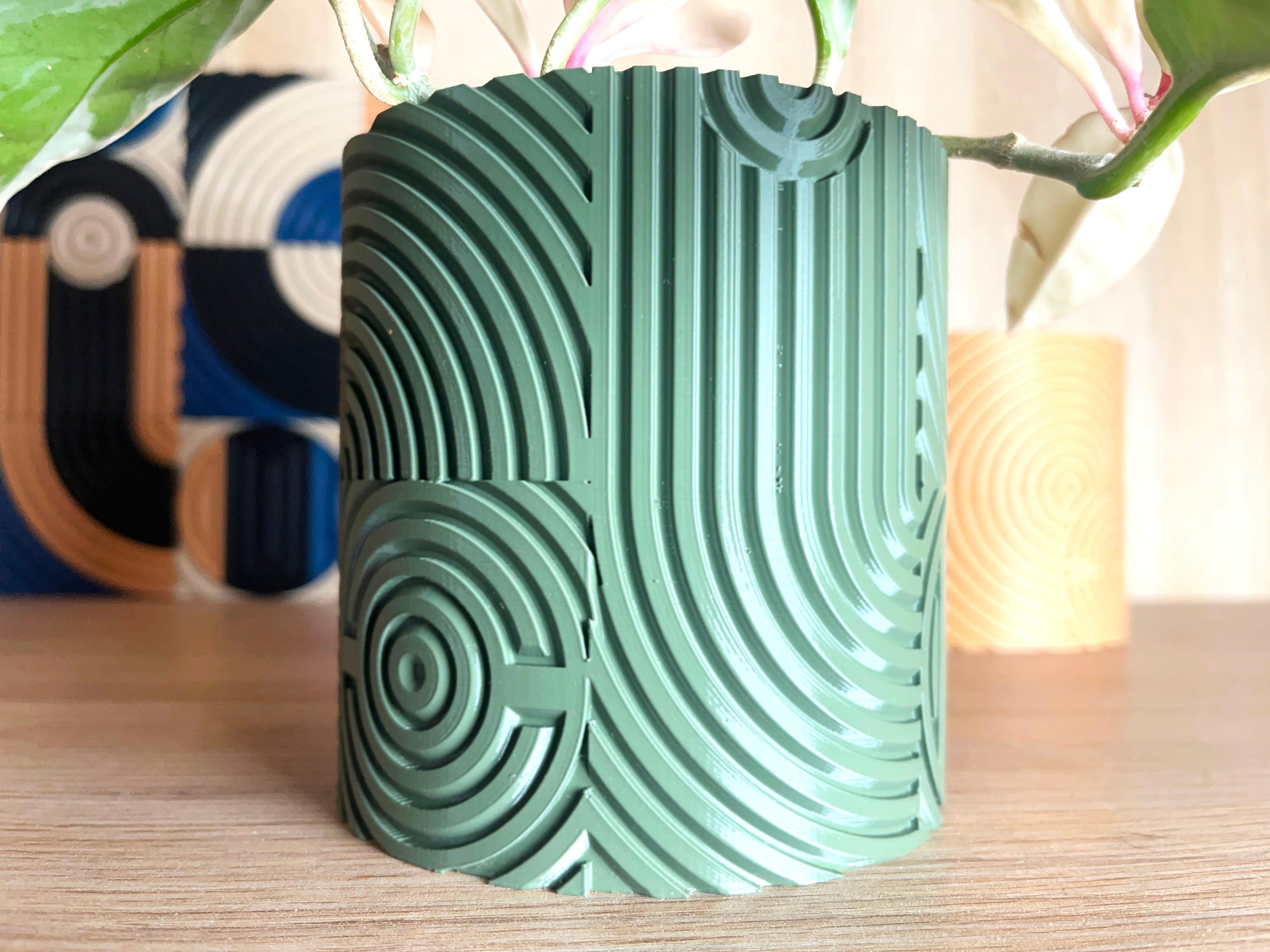 Bauhaus-Inspired Vase 3d model