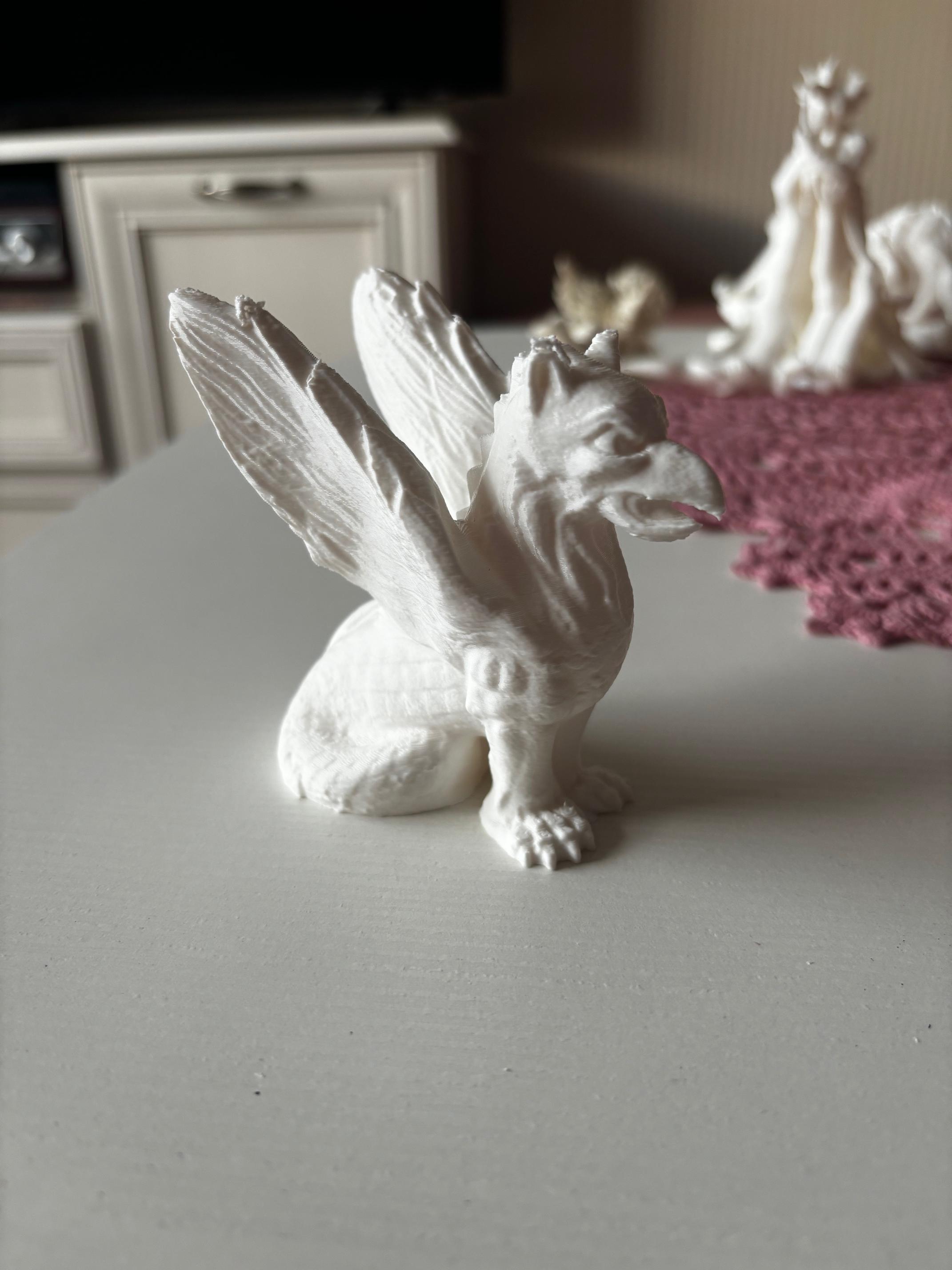 Griffin sculpture 3d model