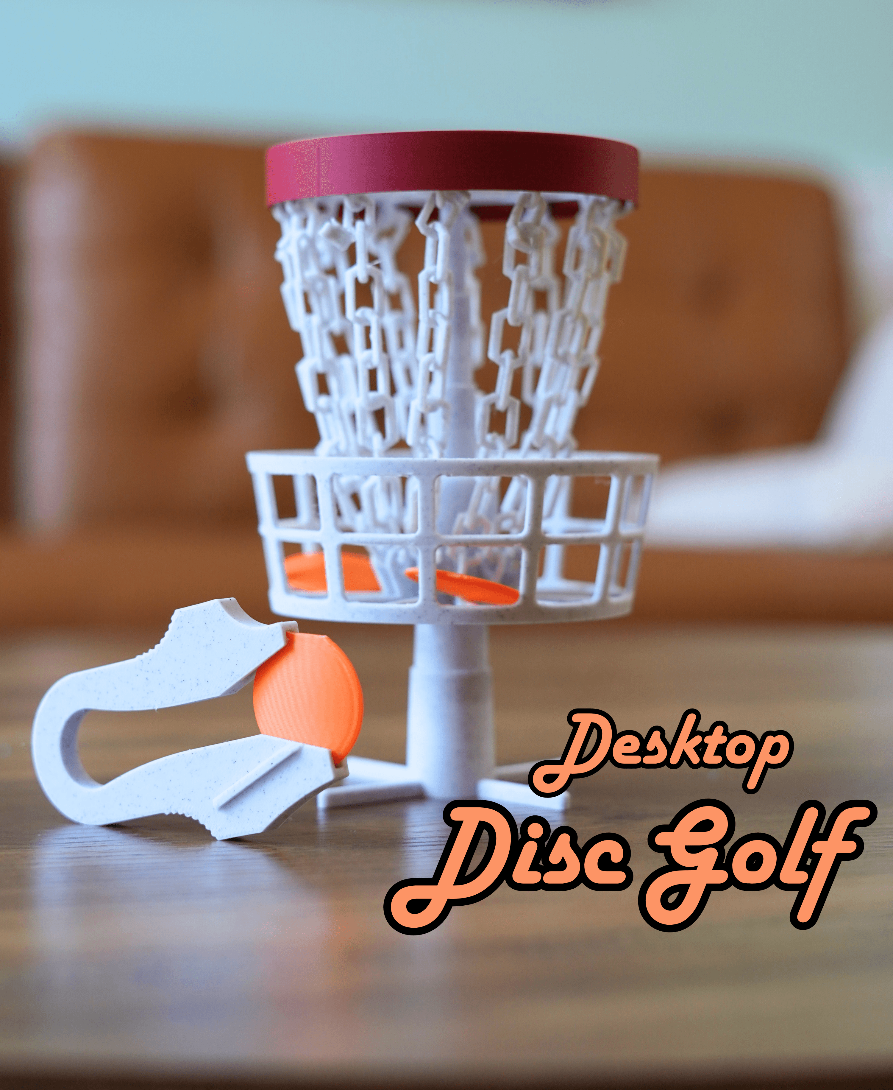 Desktop Disc Golf 3d model