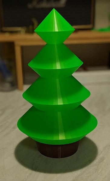Christmas Tree for tealight 3d model