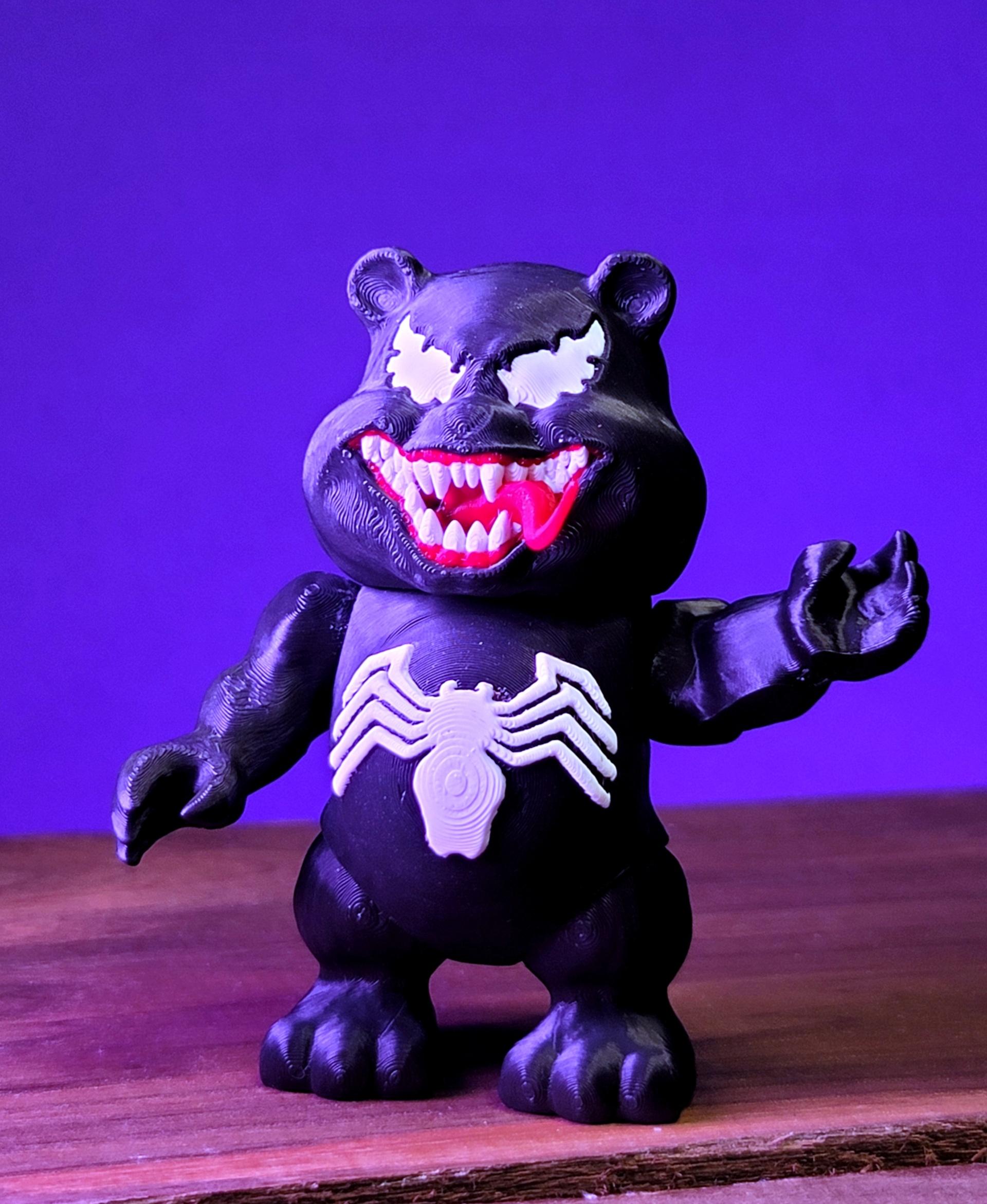 Venom Bear flexi .stl 3d model