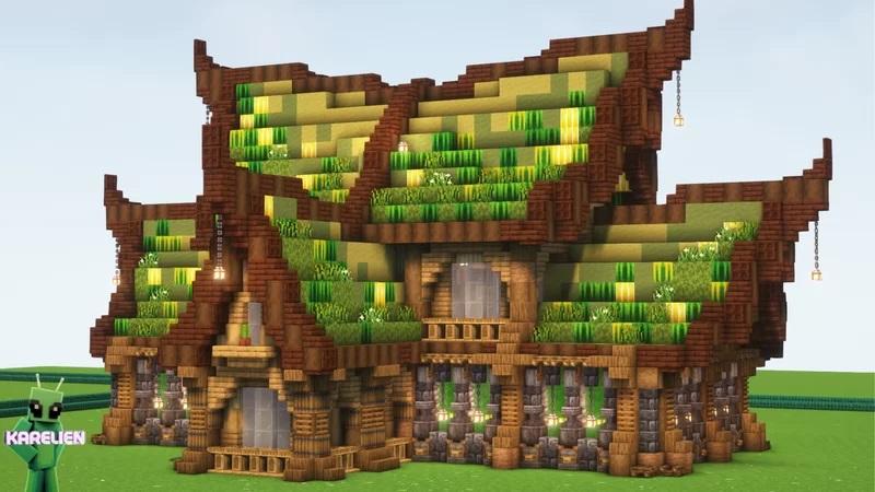Minecraft Bramblewood Mansion 3d model