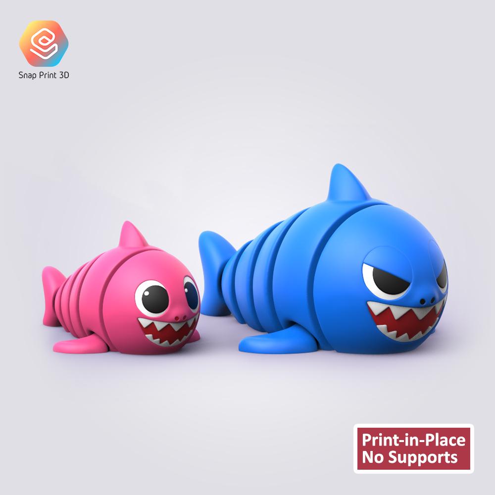 Flexi Shark 3d model