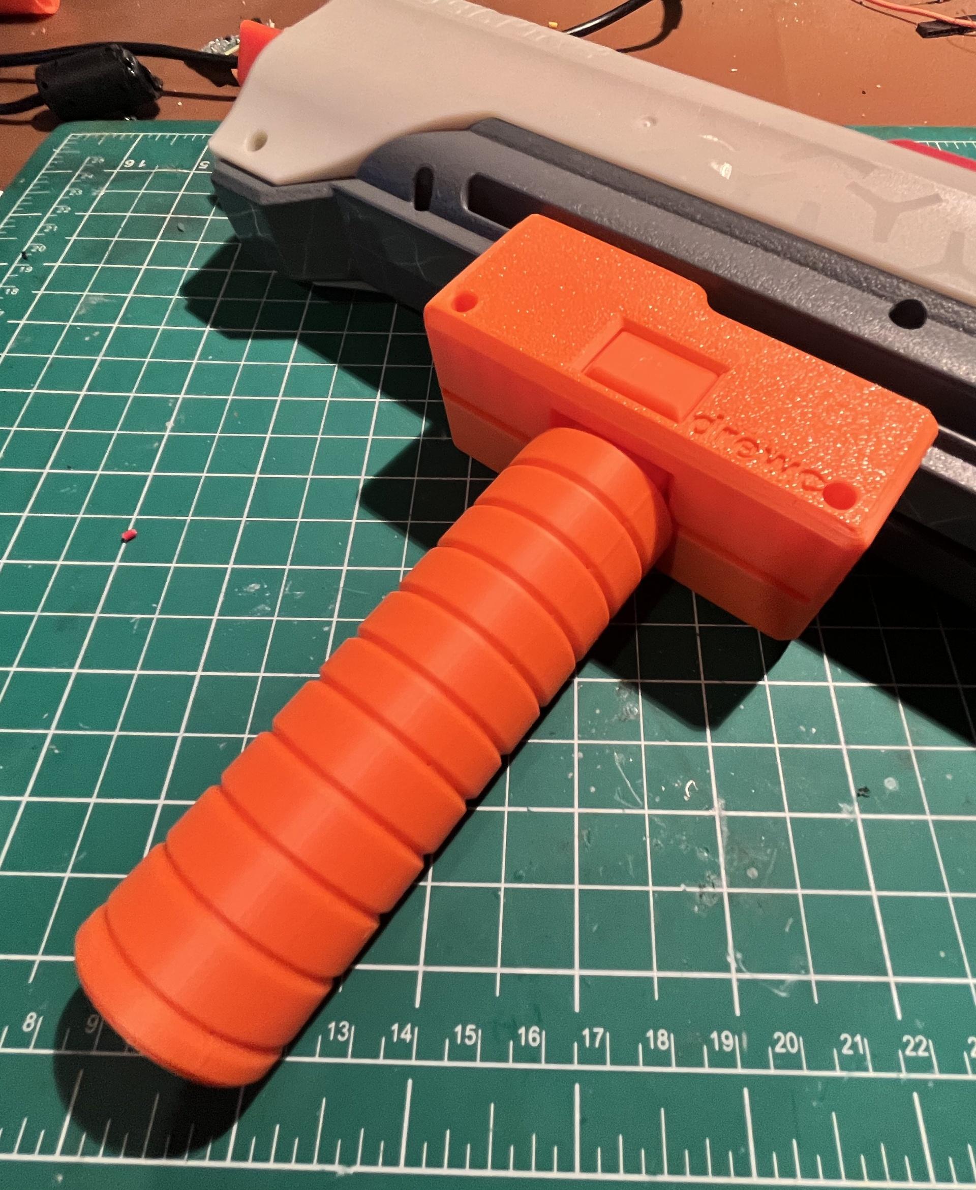 Gelfire Raid Vertical Grip 3d model