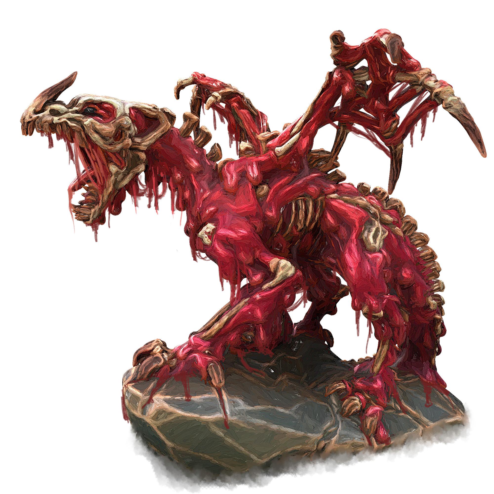 Blood Dragon 3d model